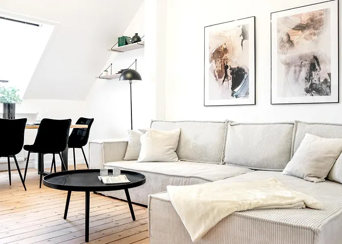 Apartman Lightplace • Design • Boxspring • Kueche • Homeoffice •city Nah *